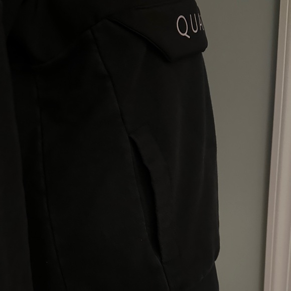 Black Qualtrics mixed media Hoodie - Picture 5 of 13